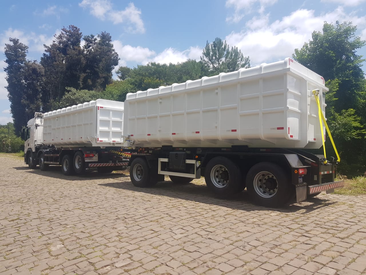 Caminhão Caçamba Grande 50 Cm Em Madeira - Bi-truck - Alf